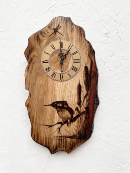 Kingfisher clock