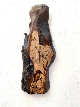 Kingfisher clock