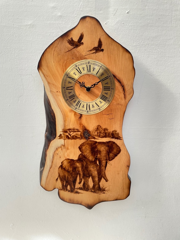 Elephant clock