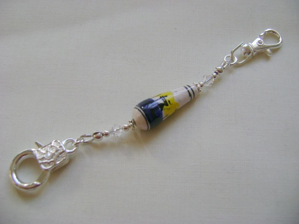 Aztec Ceramic Stitch Marker Holder