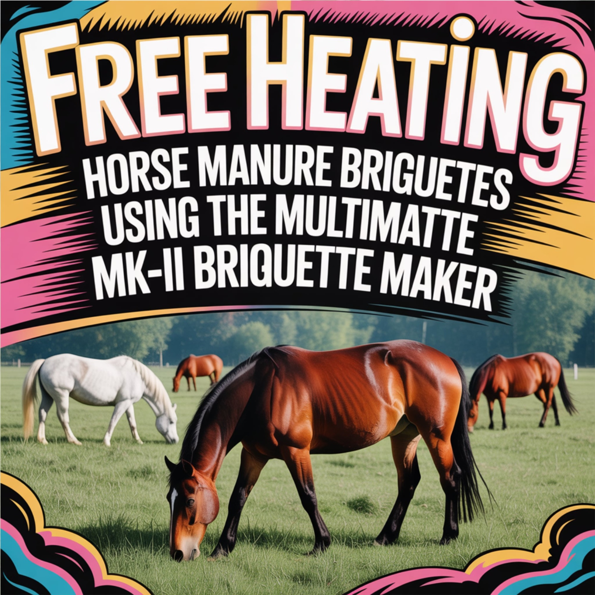 free heating from horse manure