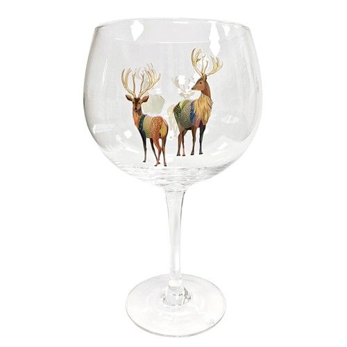 Turnowsky Gin Glass Stag