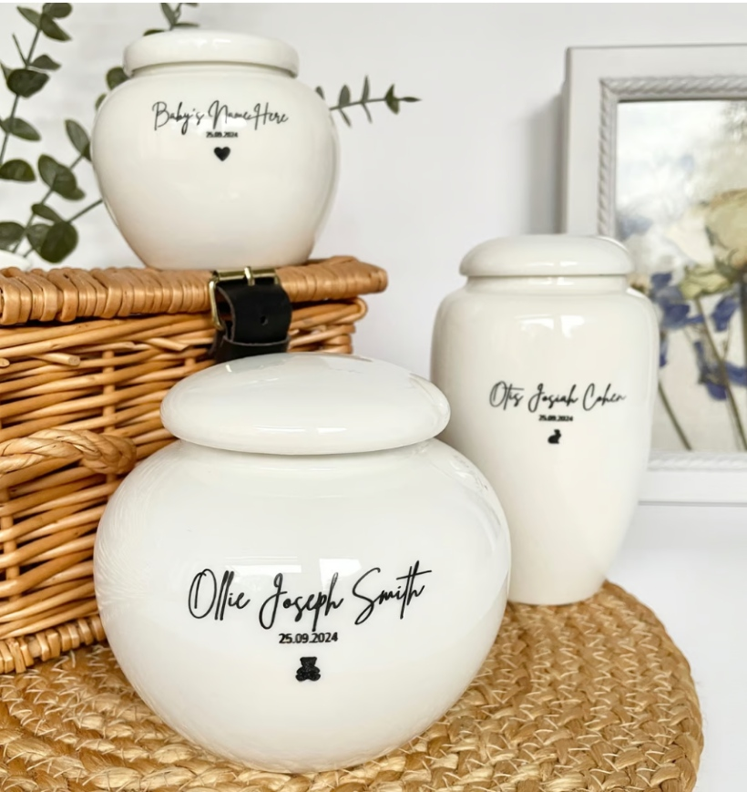 Custom Ceramic Urns by Pure Keepsakes