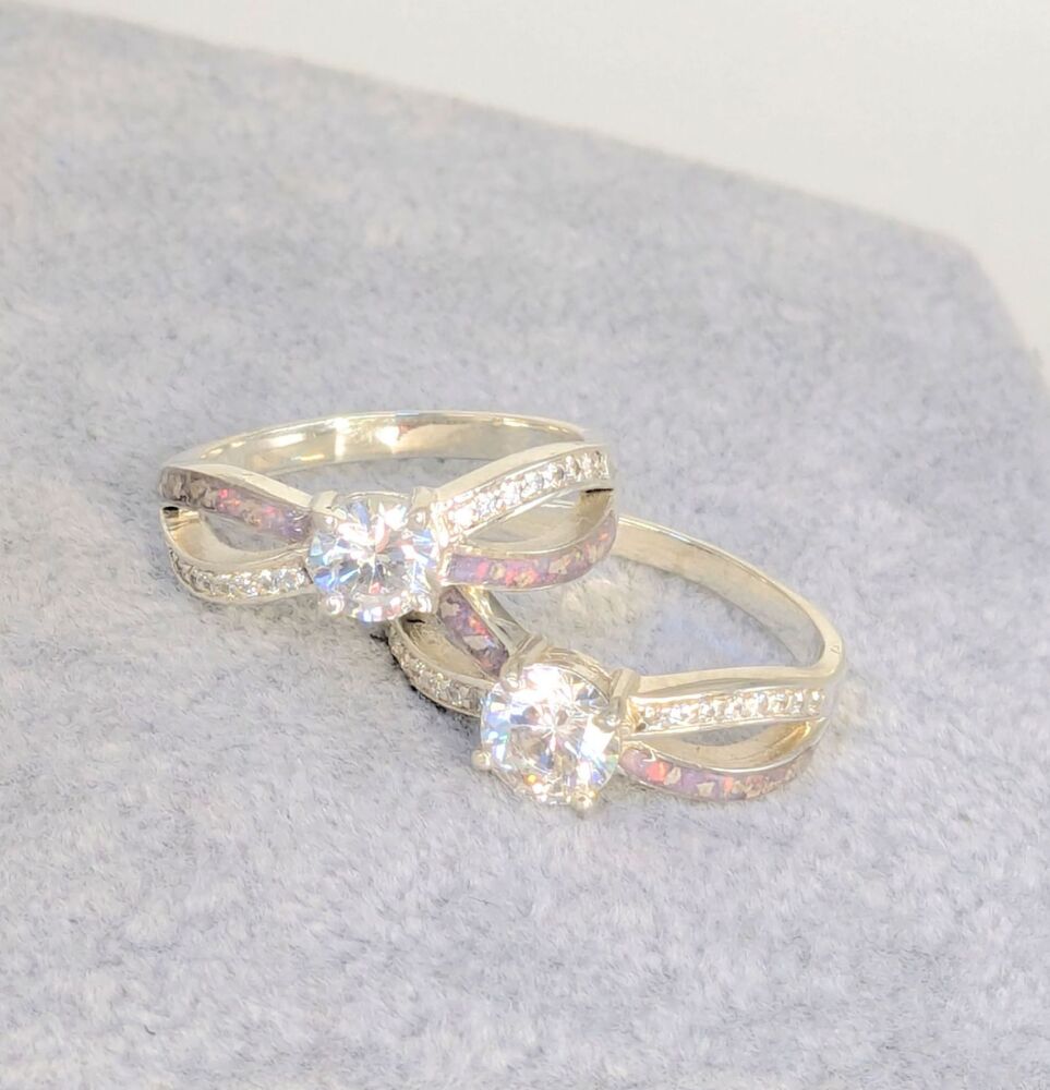 Sienna Sterling Silver infinity solitaire ring