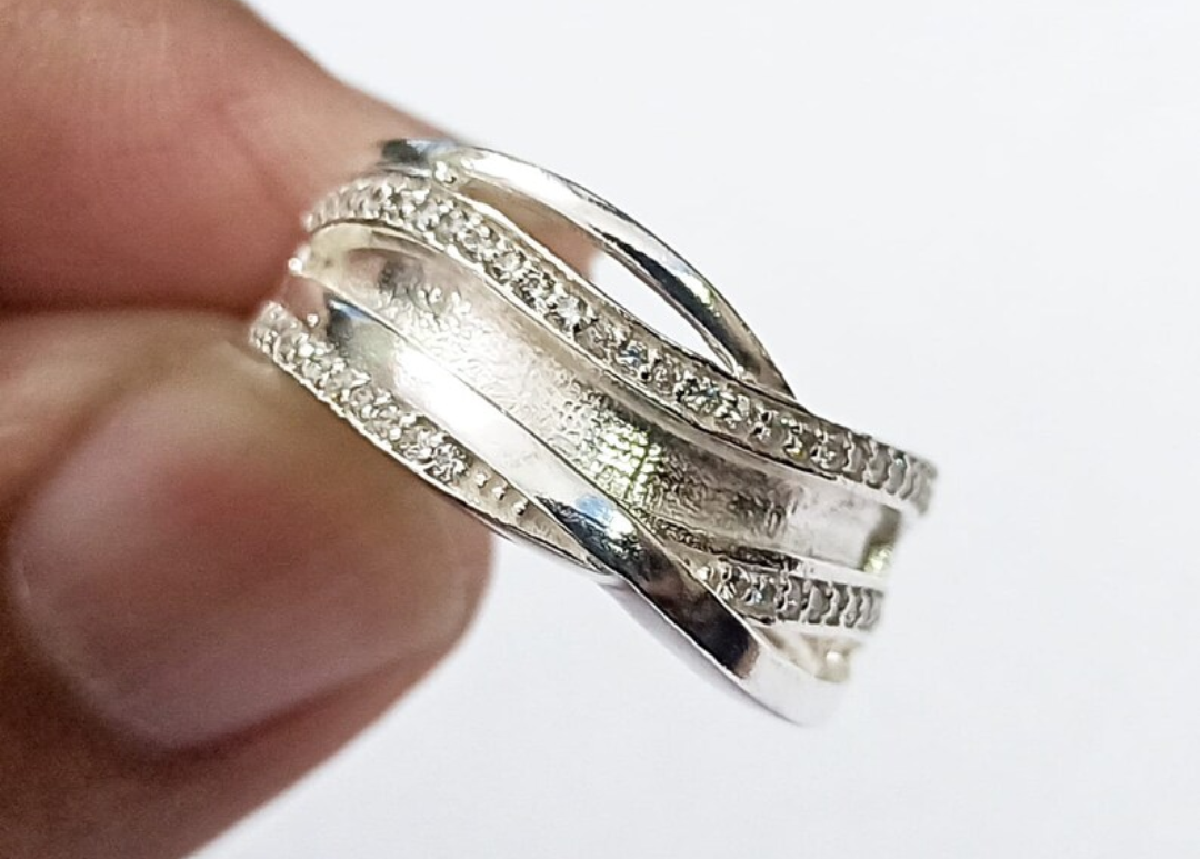 NEW DESIGN! Helena Ring - available in silver only