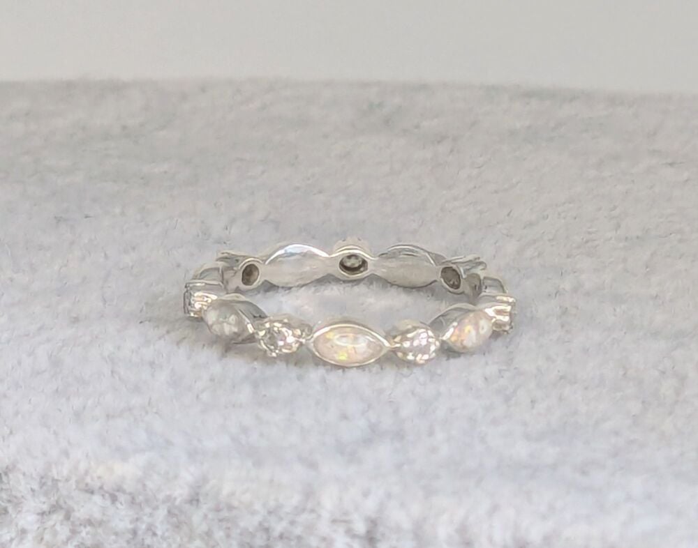 *FULL* Marquise CZ Ring - Silver or Gold