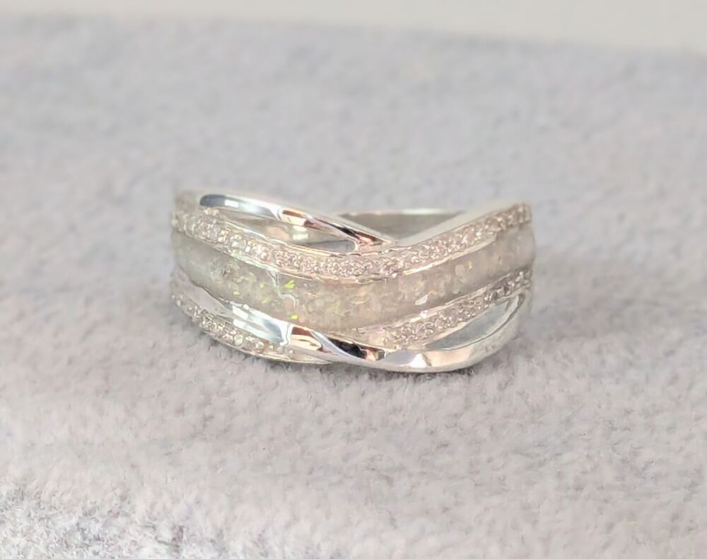 NEW DESIGN! Helena Ring - available in silver only