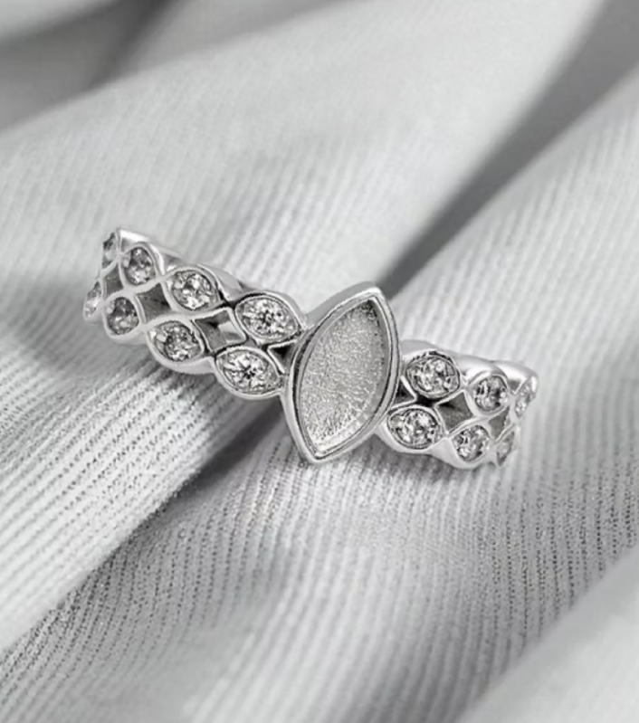 Double Marquis Band Sterling Silver (Introductory Price)
