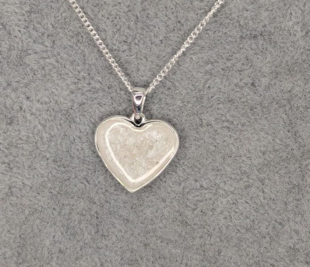 925 Silver Plain Heart Pendant