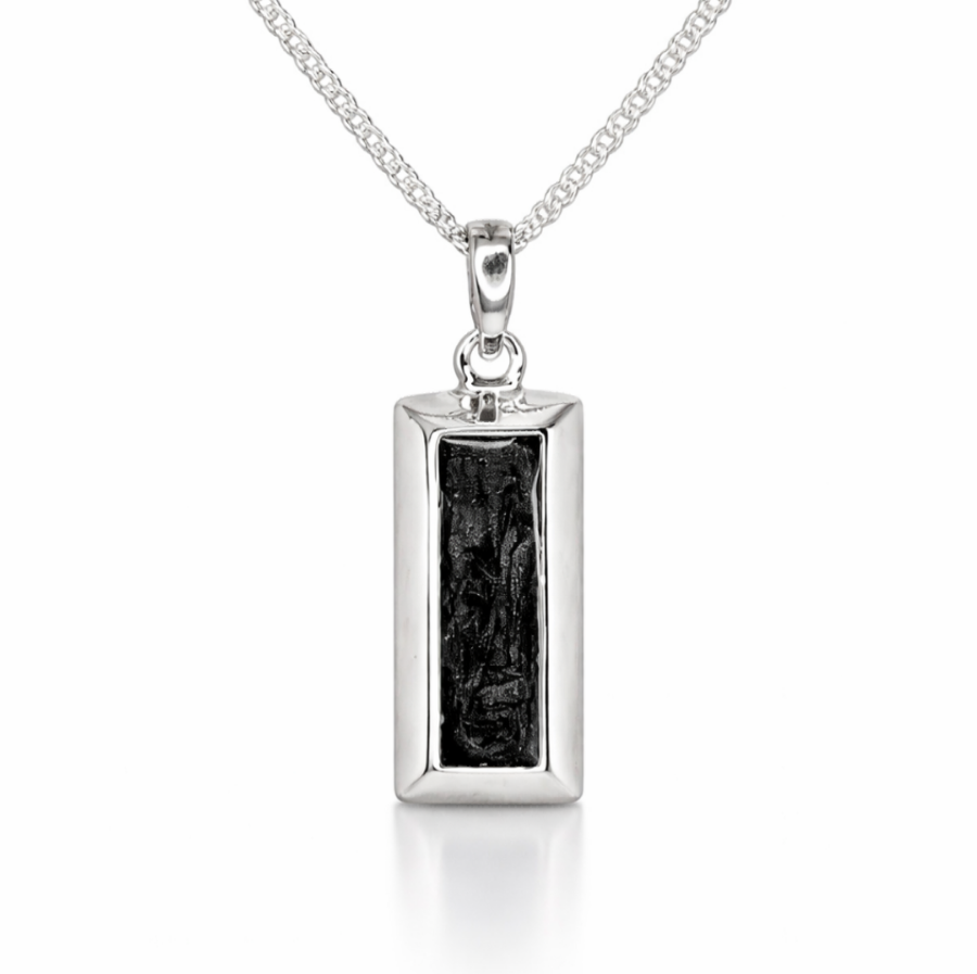 Sterling Silver Bar Pendant