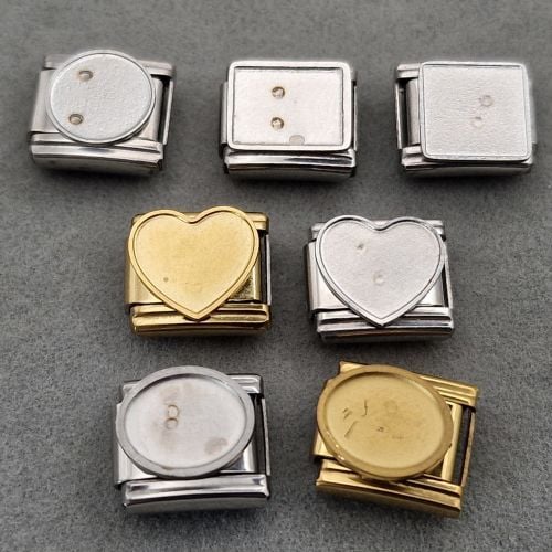 Stainless Steel Charm Compatible with Nomination -  Intro offer price- only one available in each style