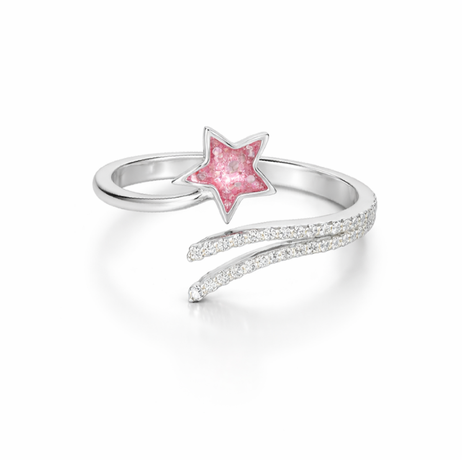 NEW DESIGN! 925 Silver  Shooting star ring