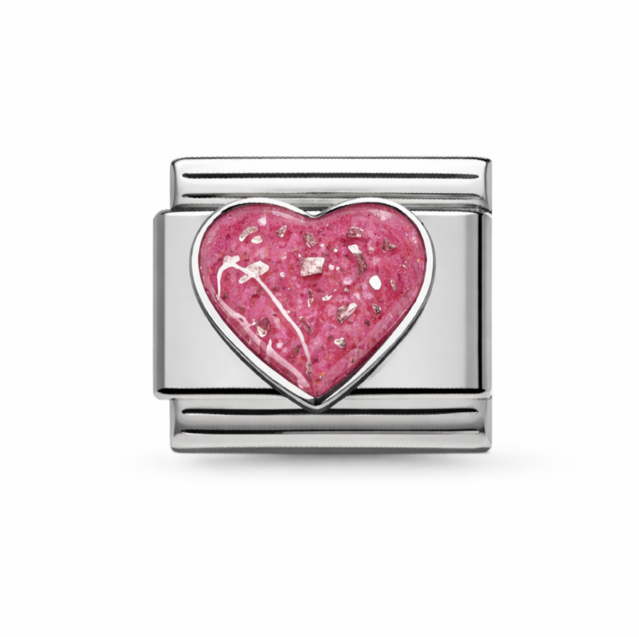 Stainless Steel Charm Compatible with Nomination  - various shapes available
