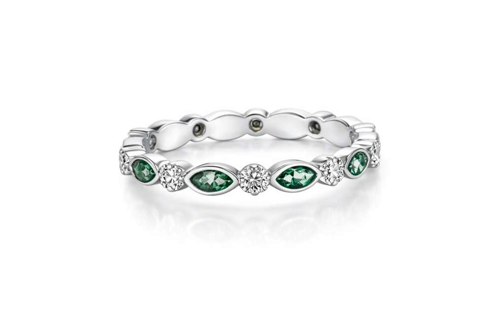 *FULL* Marquise CZ Ring - Silver