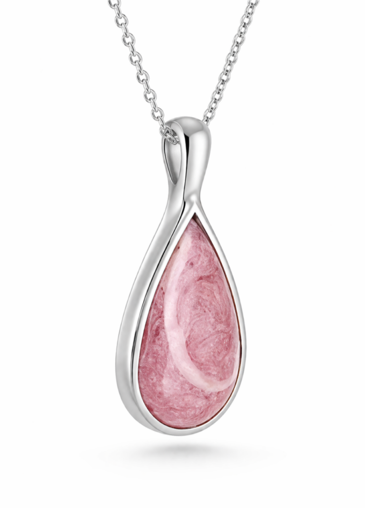 925 silver teardrop pendant