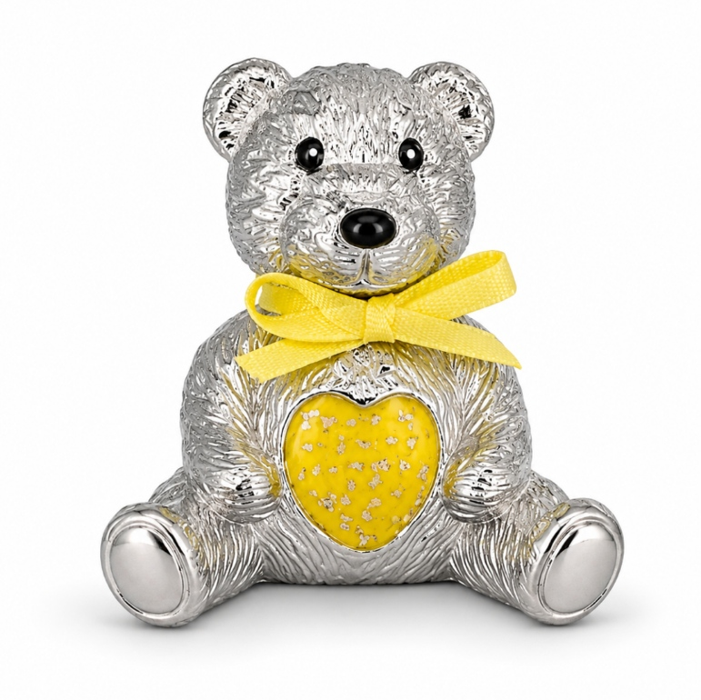 "Charlie Bear" Stainless steel memorial teddy