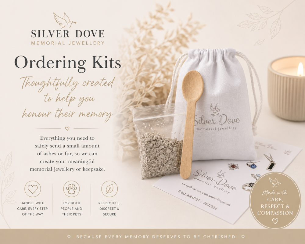 Ordering KIts / ashes packs etc