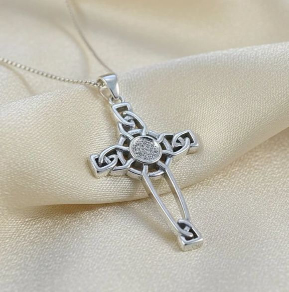 Sterling Silver Celtic Cross