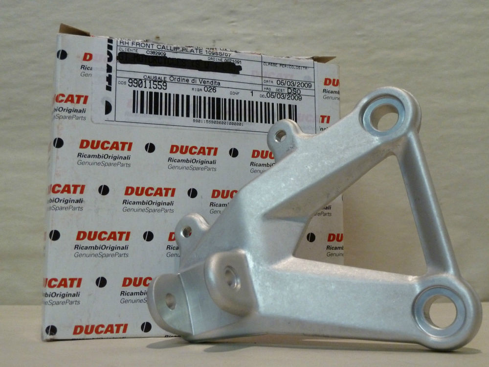 Ducati 848 1098 2007 - 2008 Footpeg Holder Front Right 82411231A