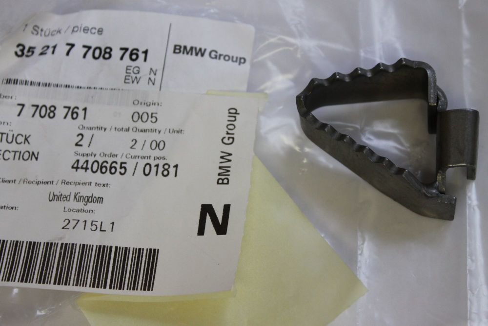 BMW G650 Brake Pedal Rest 35217708761