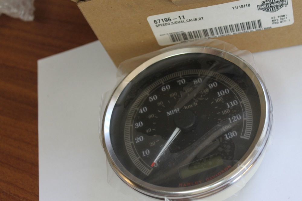 Harley Davidson Speedo 5" Dual Calibration DT 67196-11