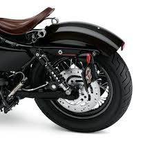 Harley XL Sportster Chopped Rear Fender Kit Vivid Black 60236-09DH