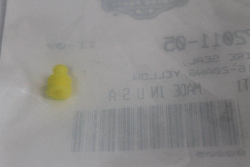 Harley Wire Seal 16-20AWG Yellow 72011-05