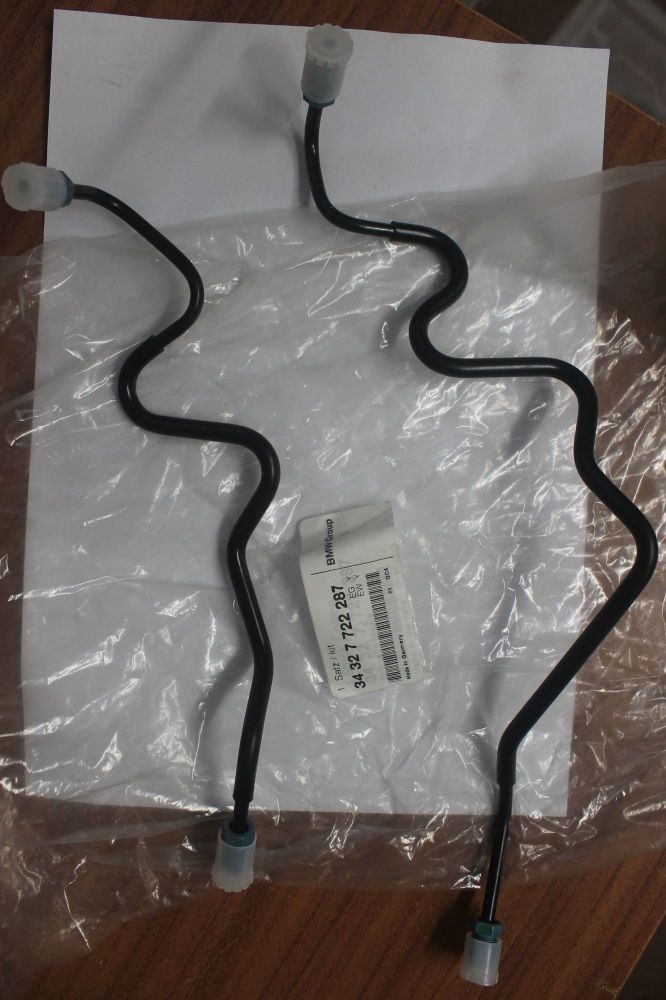 BMW R1200R 2006-2015 Front Brake Line Repair Kit Genuine OEM 34327722287