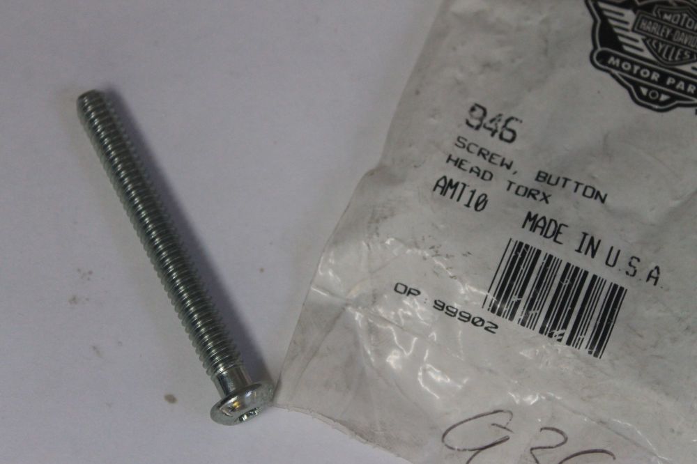 Harley Button Head Torx Screw 946 1/4x20x2-1/4