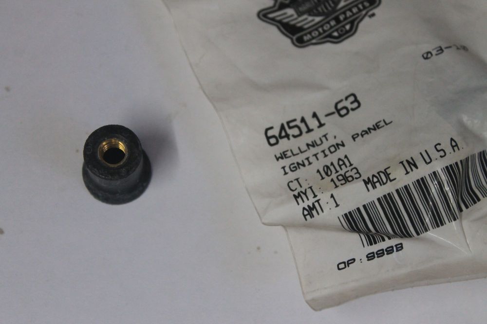 Harley Ignition Panel Well Nut 64511-63