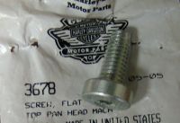Harley Screw Flat Top Pan Head Mach 3678