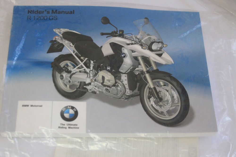 BMW R1200GS Riders Manual New Genuine 01418520391