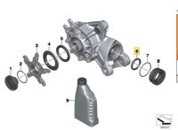BMW K1600 GT GTL Bagger Bevel Gear Input Seal 46x58x6.5 33117721391