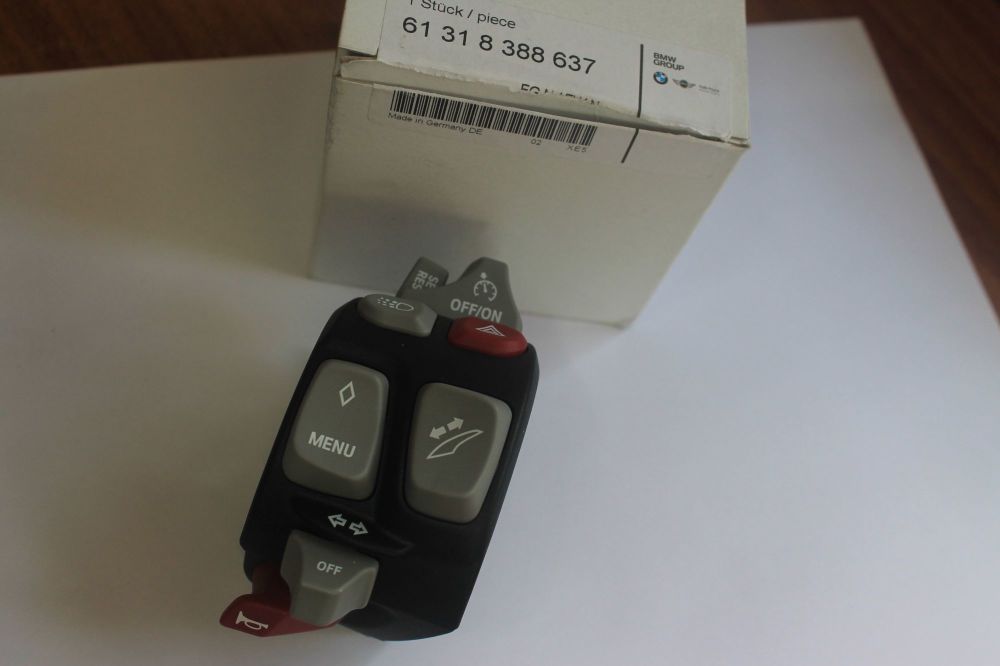 BMW R1200 K1600 Left Handlebar Combination Switch New 61318388637