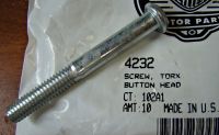 Harley Torx Button Head Screw 5/16"-18 x 2-3/4" (Grade 5) 4232