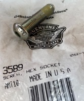 Harley Hex Socket Screw Button Head Screw 5/16"-24 x 1-1/4" 3589