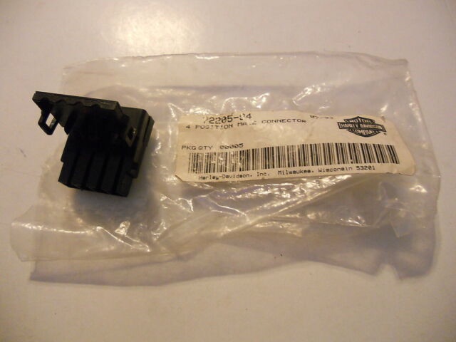 Harley 4 Position Male Connector 72205-94