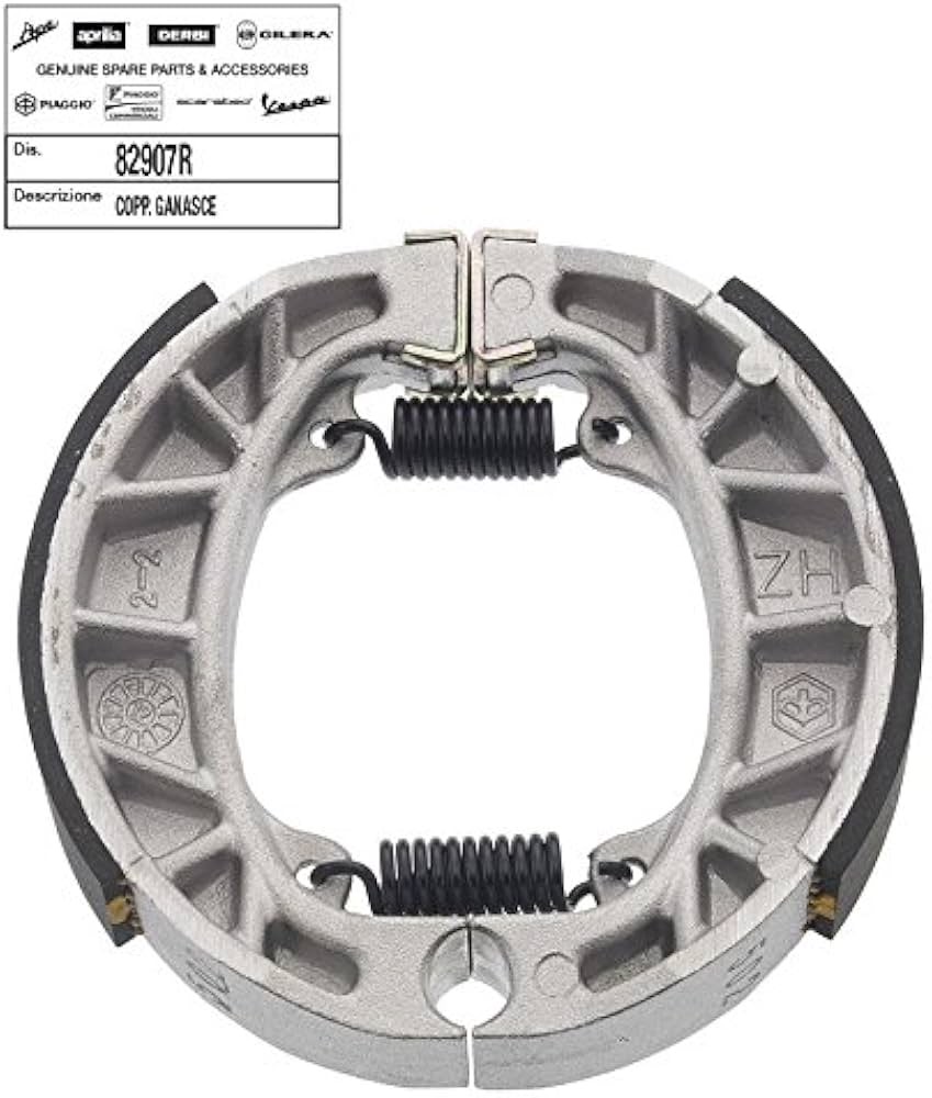 Piaggio Rear Brake Shoes 82907R - L70