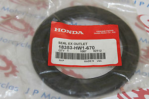 Honda ARX1200 Jet Ski Exhaust Outlet Seal  18353-HW1-670