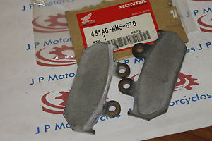 Honda CBR1000F Front Brake Pad Kit NOS OEM 451A0-MM5-670