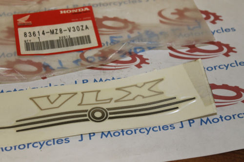 Honda VT600CD VLX Deluxe Shadow Side Panel Sticker 83614-MZ8-V30ZA
