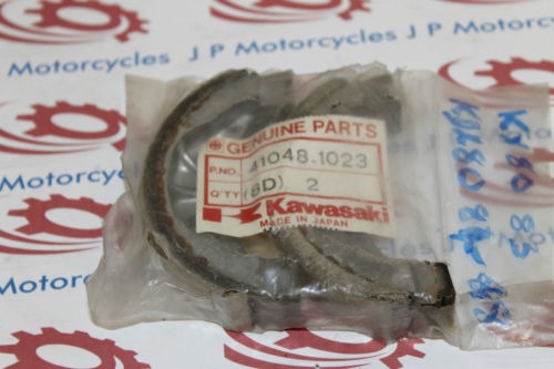 Kawasaki KDX80 Front Brake Shoes p/n 41048-1023