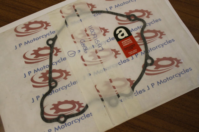 Kawasaki KLF110 Mojave 110E Left Engine Cover Gasket 11009-1597 Genuine NOS