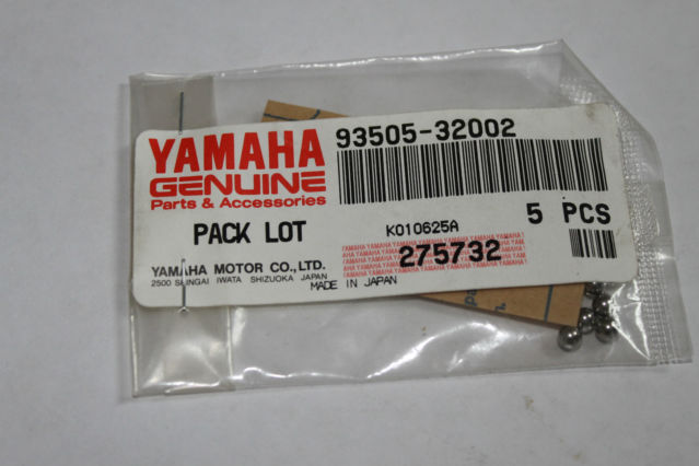 Yamaha Ball Bearing x 5 Oil Pump / Front Fork YT YG YL CA CE DT etc 93505-3