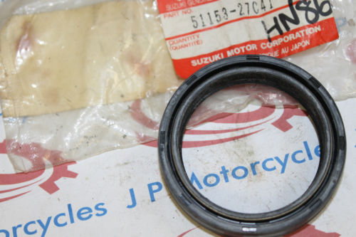 Suzuki RMX250 RM125 Fork Seal NOS 51153-27C41