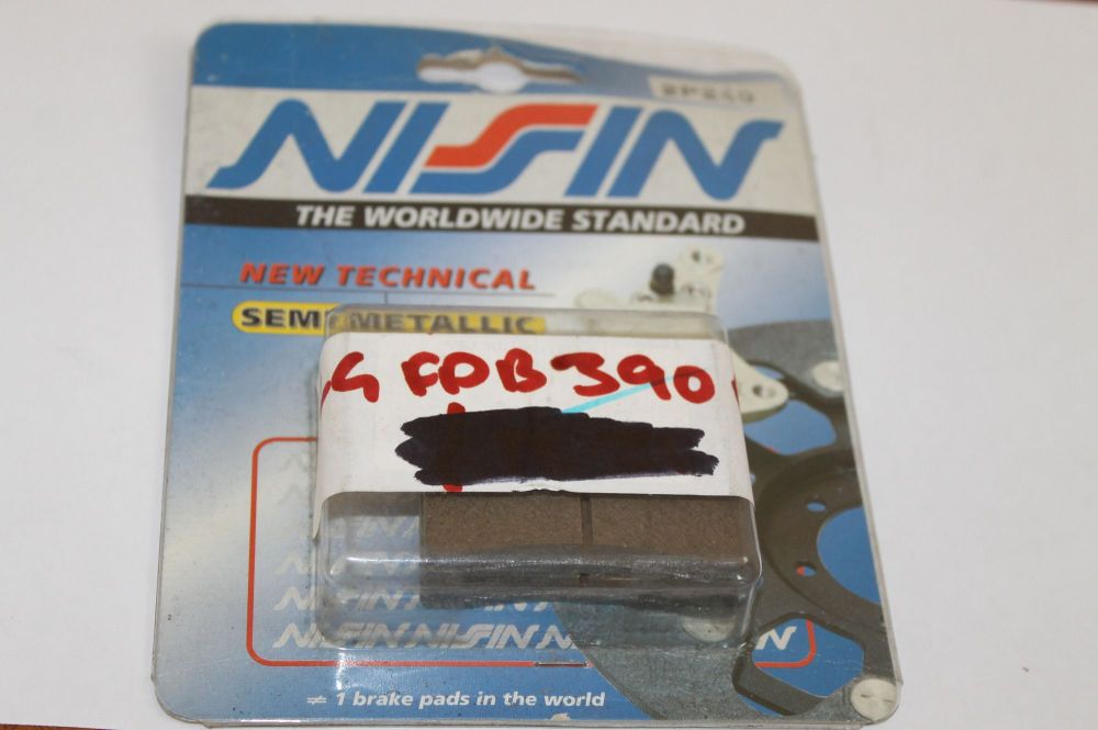 Nissin Brake Pads Semi Metalic 2P240 FDB390 P