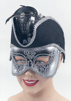 Pirate mask on headband