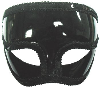 Midnight Black mask on headband