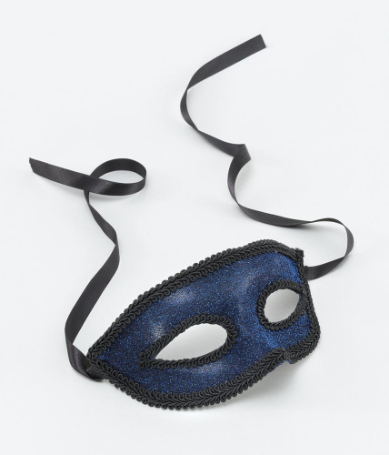 Blue eye-mask