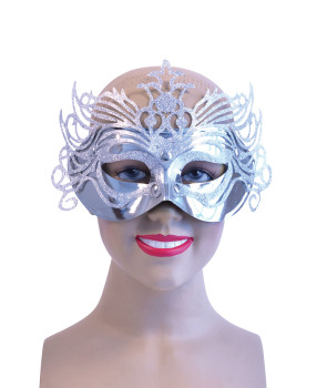 Chrome eye-mask, Silver